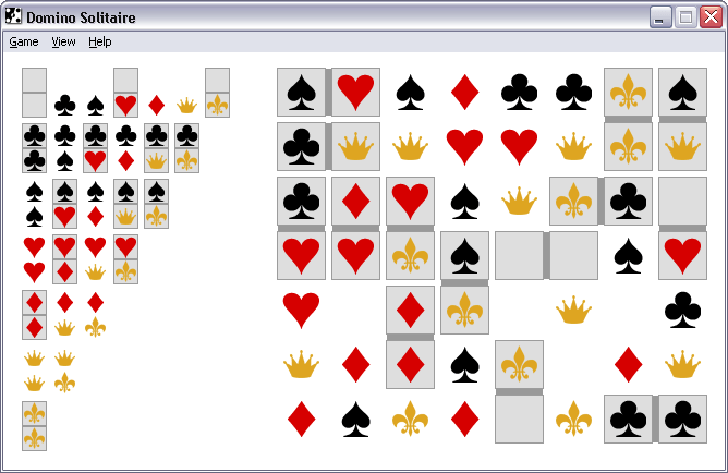 How to play domino solitaire 